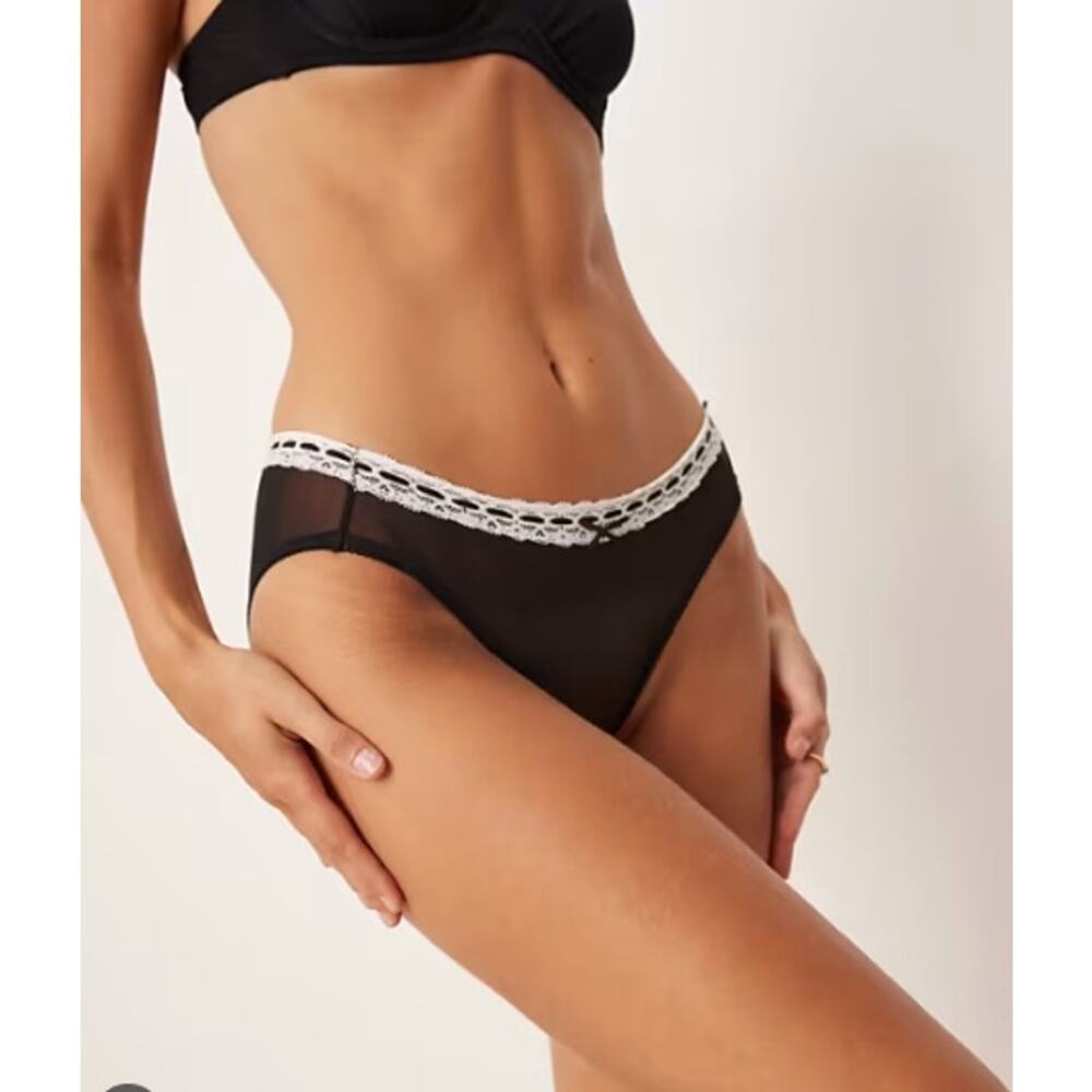 NWT Free People So Sweet Bikini | Color Black Combo | Size L
